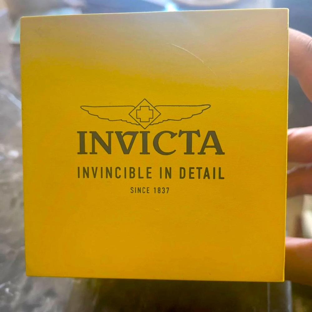 Mens Invicta Pro Diver Gold atone Stainless Watch